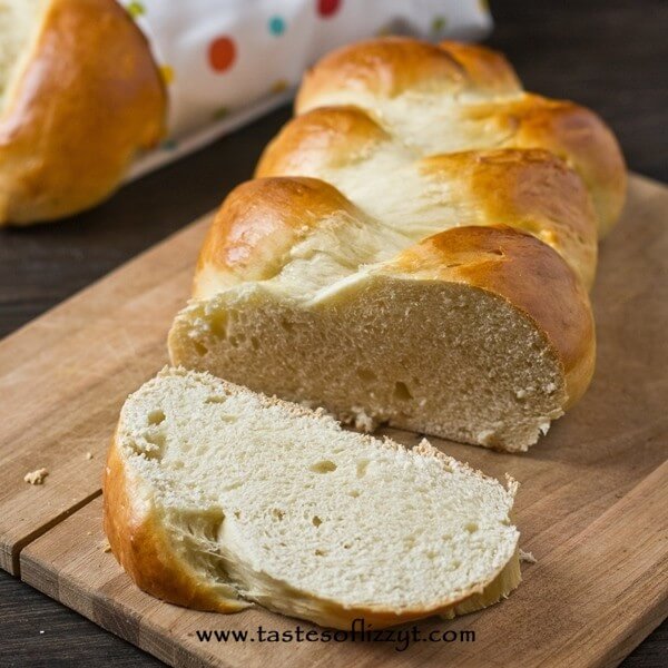 Egg Twist Bread - Tastes Of Lizzy T's