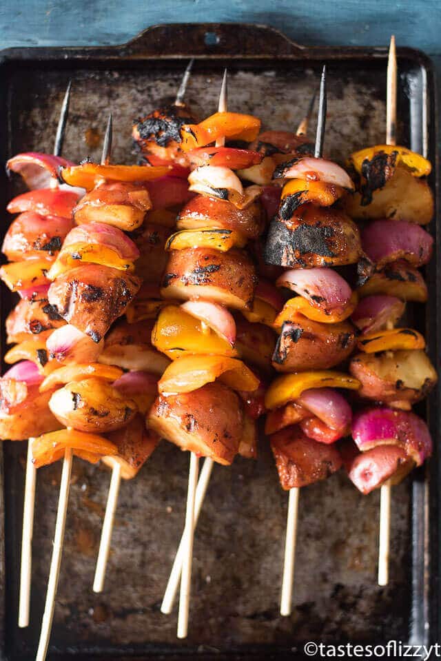 marinated veg for bbq