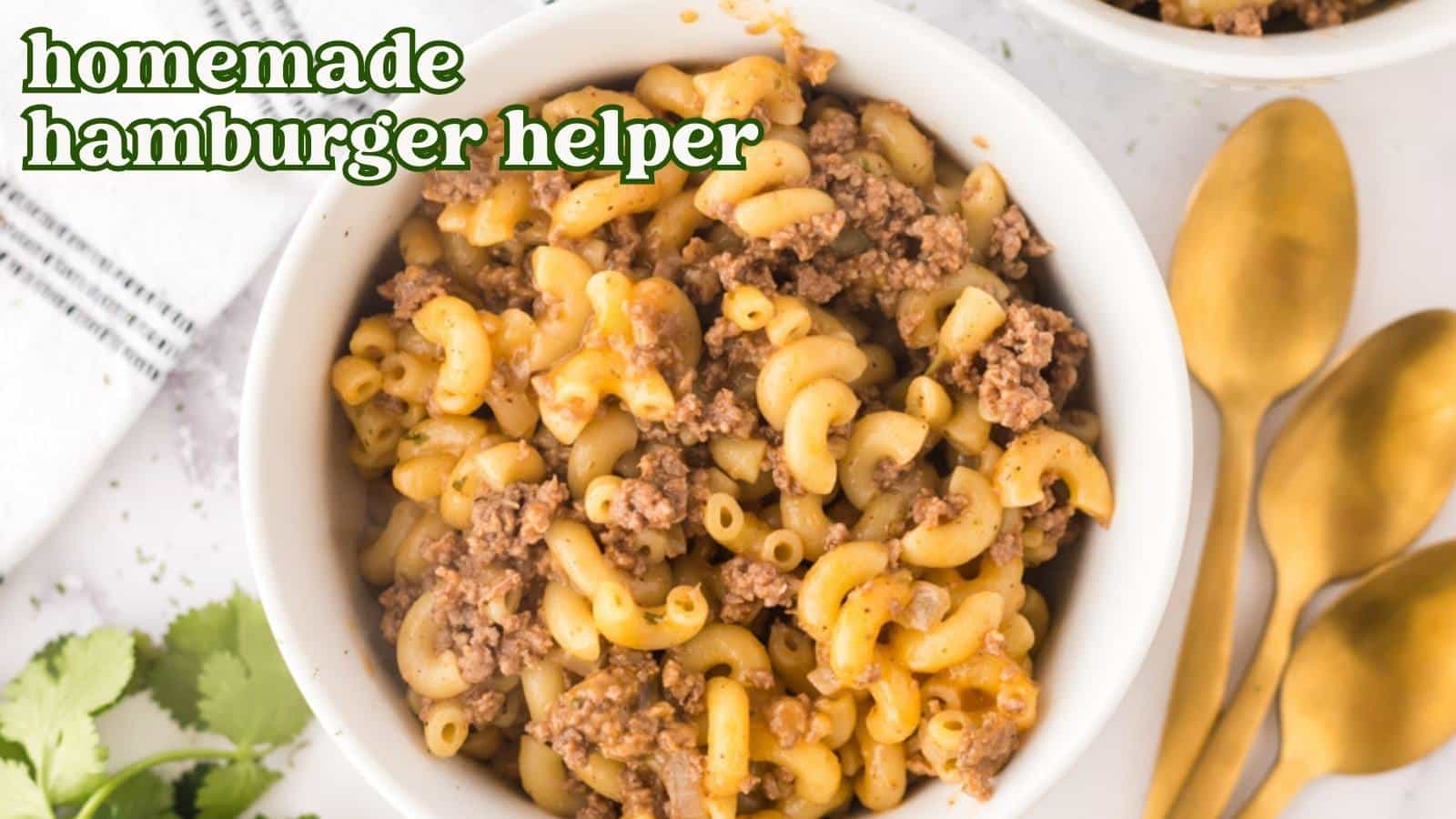 Homemade Hamburger Helper Recipe Tastes Of Lizzy T