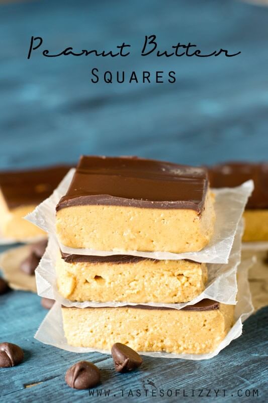 Peanut Butter Squares Recipe {like An Easy Homemade Reese S Cup }
