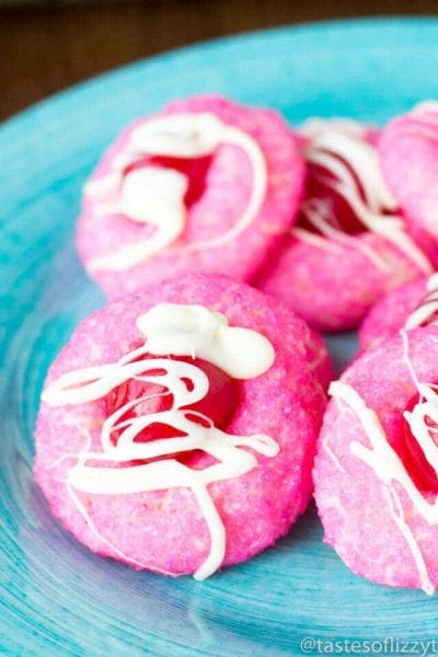 Cherry Cookies With Cream Cheese To Keep The Cookies Soft 