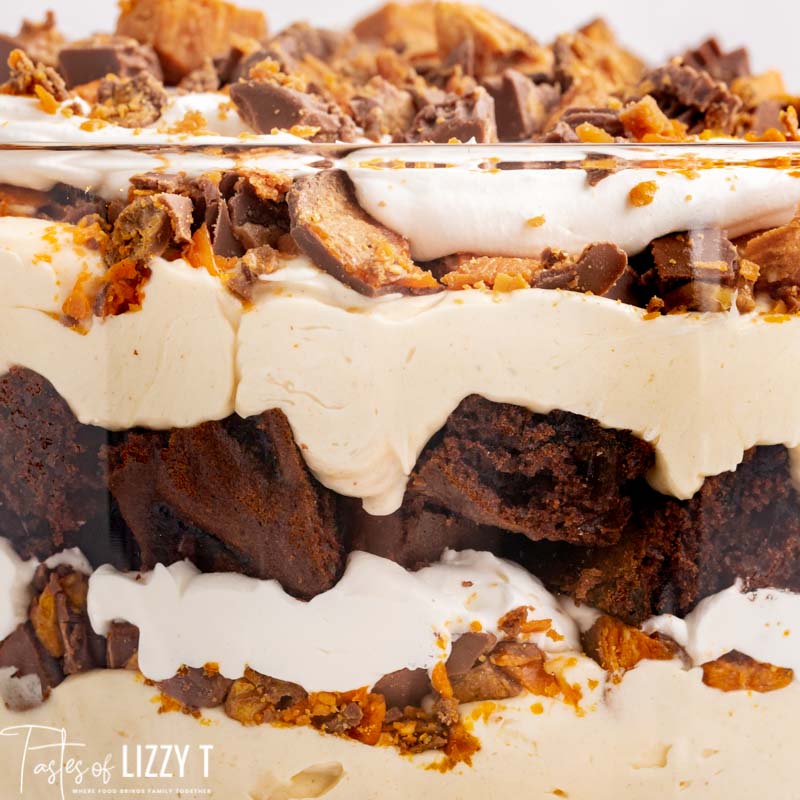 Reese's Butterfinger Cream Cheese Trifle image