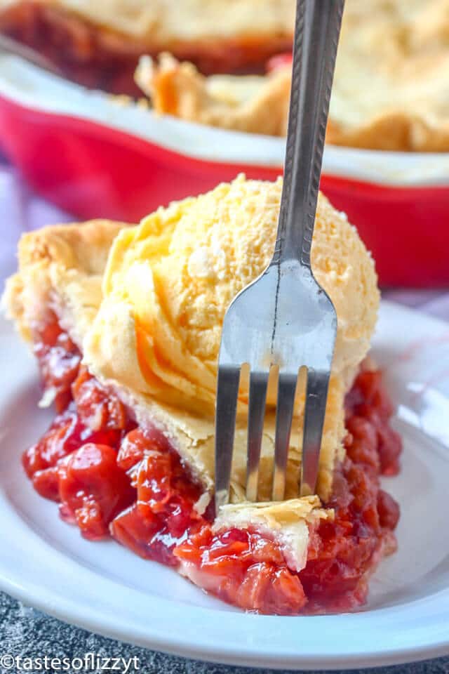 Sour Cherry Pie {Just 4 Ingredients and 100 From Scratch!}