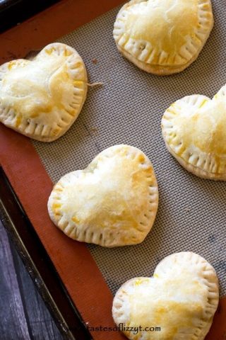 Chicken Hand Pies {Heart Shaped Hand Pies with Chicken & Vegetables}