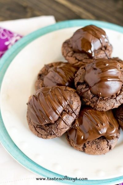 Nutella Brownie Cookies Recipes {Easy Brownie Mix Cookies}