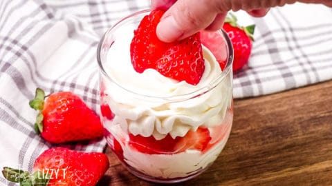 Strawberries And Whipped Cream 