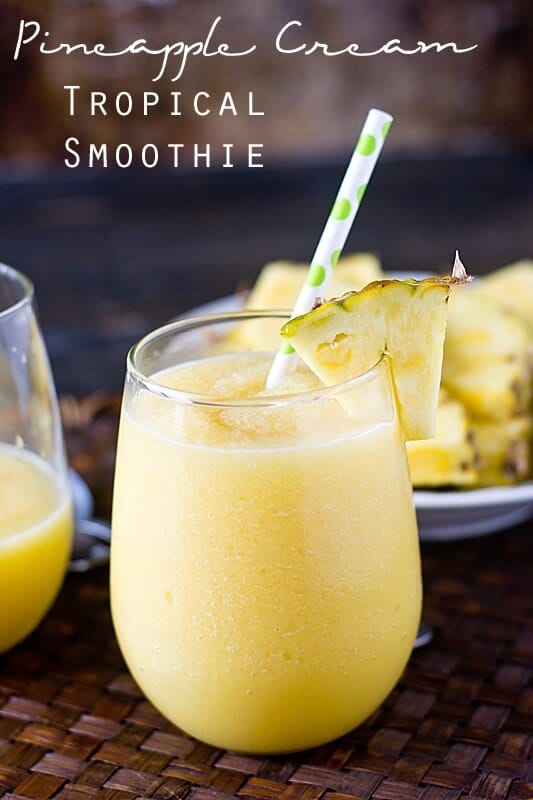 Tropical Blender Drinks- Smoothie Recipe