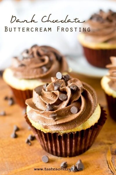 Dark Chocolate Buttercream Frosting {Hints for the Best Chocolate Frosting}