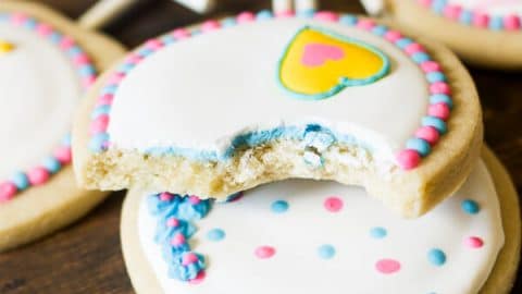 Gender Reveal Cookies Recipe And Tutorial Easy Sugar Cookie Recipe