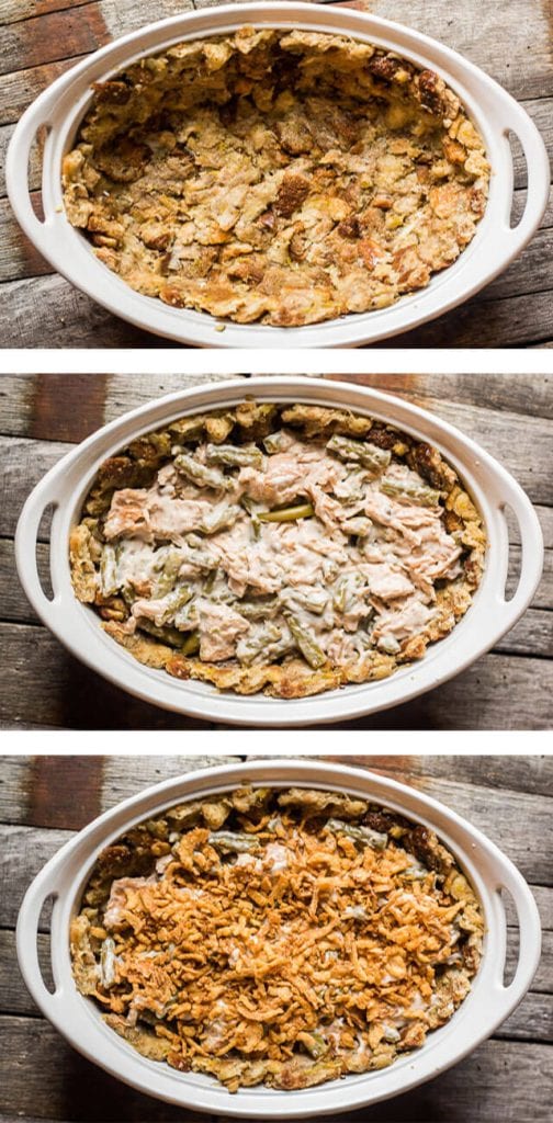Turkey and Stuffing Casserole {Easy Thanksgiving Leftovers Recipe!}