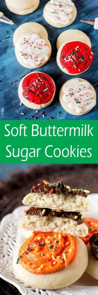 Buttermilk Sugar Cookies {Soft LoftHouse Cookie Copycat Recipe}