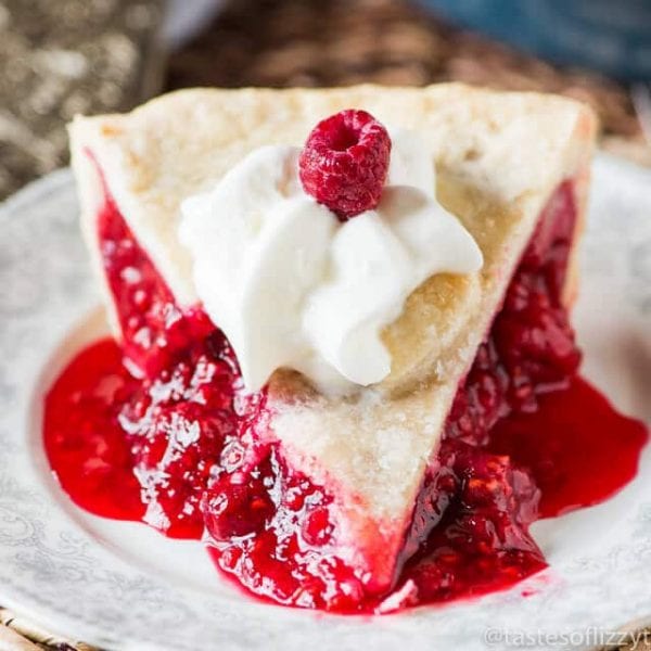 Raspberry Pie Baked Red Raspberry Pie Recipe With Fresh Or Frozen Berries