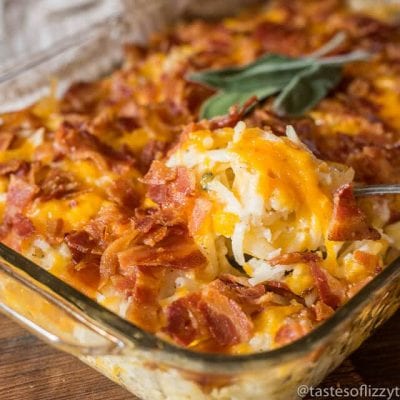 Gluten Free Breakfast Casserole {Using Bacon, Potatoes and Hard Boiled ...