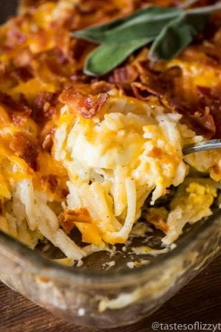 Gluten Free Breakfast Casserole {Using Bacon, Potatoes and Hard Boiled ...