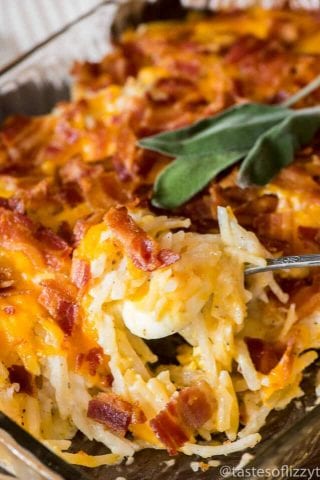 Gluten Free Breakfast Casserole {Using Bacon, Potatoes and Hard Boiled ...