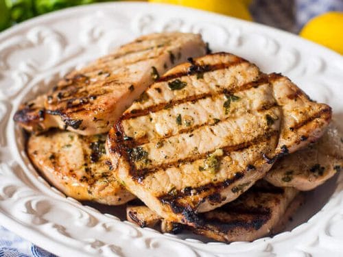 Basil Lemon Pork Chops Marinade Recipe Tips For Juicy Grilled Pork Chops