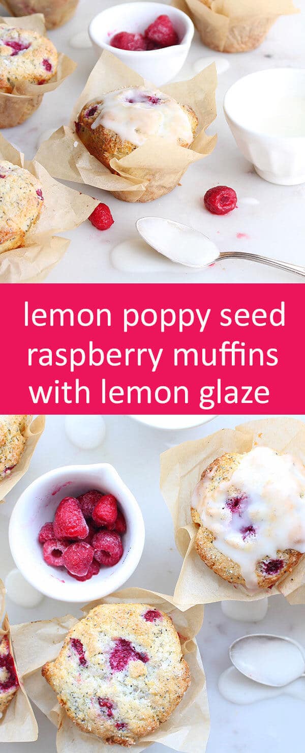 Lemon Poppy Seed Raspberry Muffins  Tastes of Lizzy T