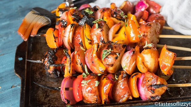 Easy Grilled Vegetable Marinade {Italian Barbecue Vegetables}