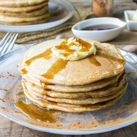 Funfetti Pancakes {Easy Birthday Pancakes} | Tastes of Lizzy T