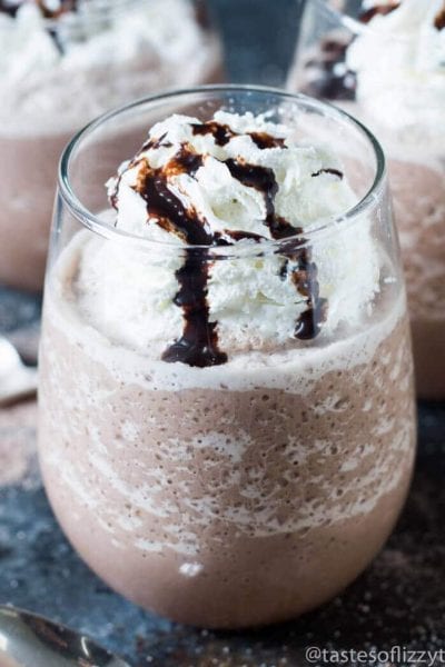 Frozen Hot Chocolate Recipe {Quick & Easy Homemade Recipe}