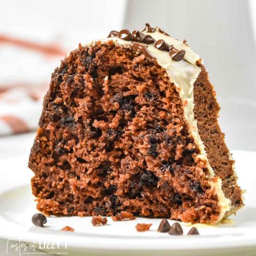 Chocolate Peanut Butter Cup Cake Recipe | Tastes of Lizzy T