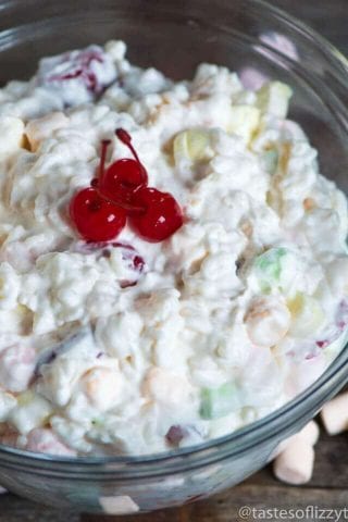 Glorified Rice {Old Fashioned Dessert Recipe with Fruit & Marshmallows}