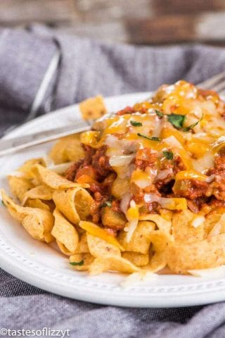 Frito Chili Pie {An Easy Beef Dinner Or Lunch Recipe Served 3 Ways}