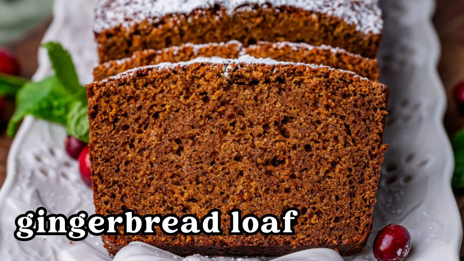 Even Better than Starbucks Gingerbread Loaf Recipe