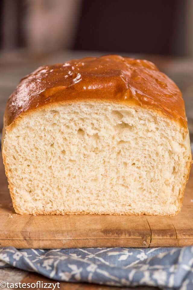 Potato Bread {Fluffy White Bread Recipe} Tastes of Lizzy T