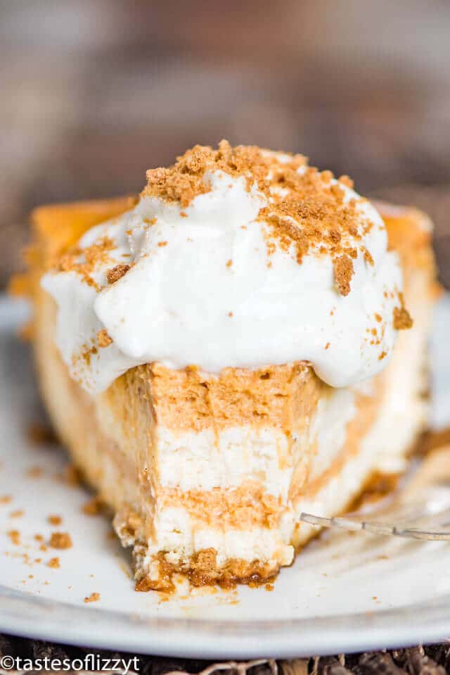 Pumpkin Swirl Cheesecake Recipe With Gingersnap Cookie Crust 0409