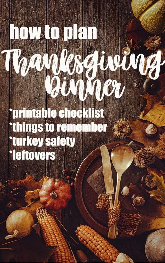 How to Plan Thanksgiving Dinner So Your Holiday Goes Smoothly