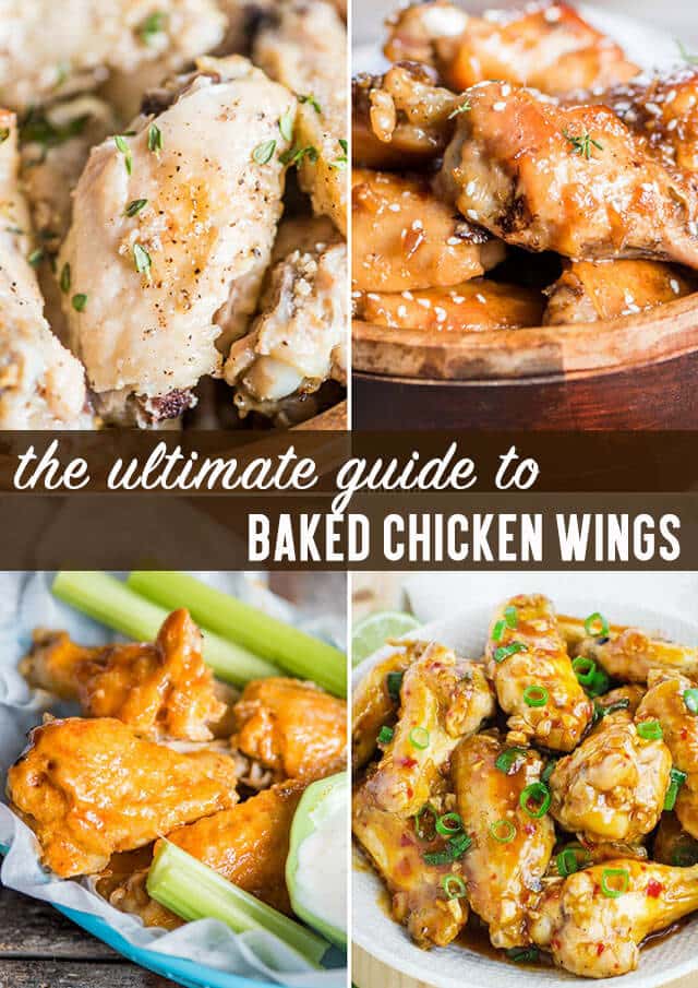 Baked Chicken Wings {Hints on How to Bake and the Best Wings Recipes}