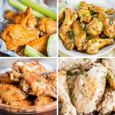 Baked Chicken Wings | Tastes of Lizzy T