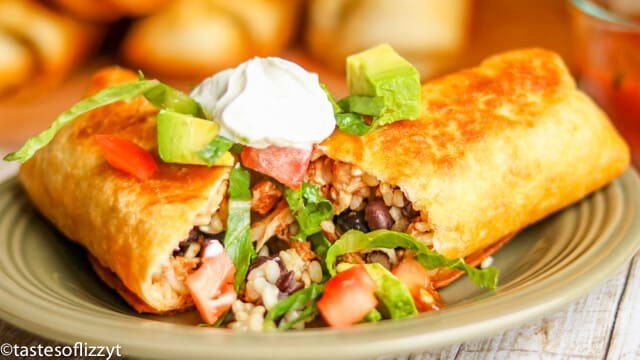 Easy Chicken Chimichangas Recipe {Easy 30 minute Dinner Idea}