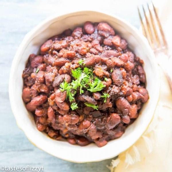Instant Pot Baked Beans Recipe {Homemade Baked Beans with Bacon}