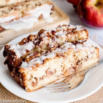Apple Fritter Bread | simple quick bread recipe - Tastes of Lizzy T