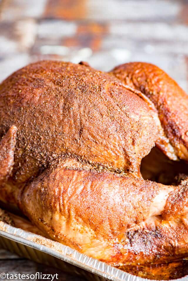 Smoked Turkey Rub Recipe {How to Smoke a Turkey}