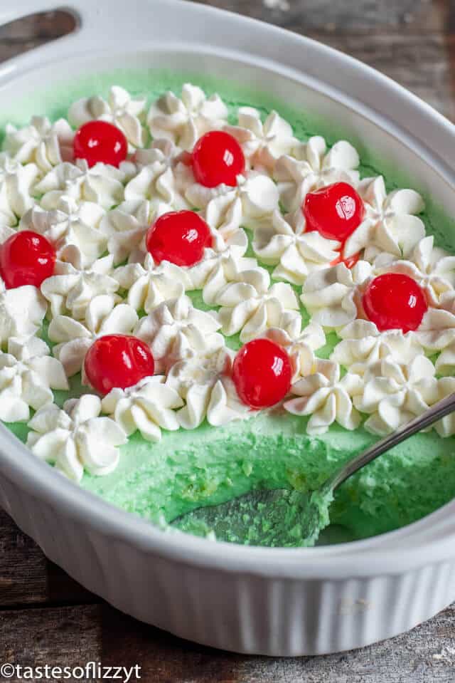 7UP Lime Jello Salad Recipe {Easy Fruit Salad with Pineapple}