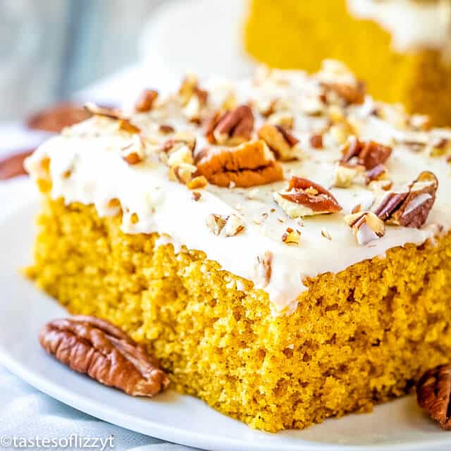 Easy Pumpkin Bars Recipe Sheet Cake With Cream Cheese Frosting