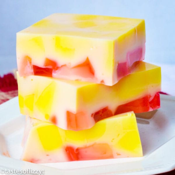 Broken Glass Jello Recipe Easy Make Ahead Marbeled Jello 3095