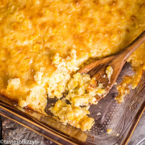 Easy Corn Pudding Recipe {Homemade Creamy Corn Casserole}