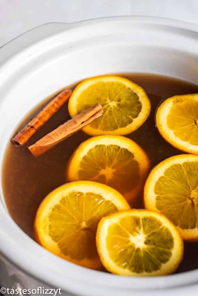Russian Tea Recipe {Slow Cooker Hot Drink} | Tastes of Lizzy T