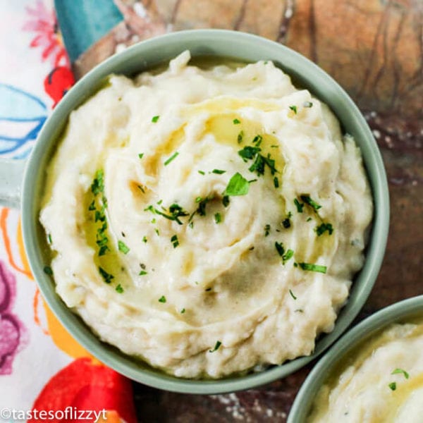 Rich and Creamy Mashed Potatoes Recipe | Tastes of Lizzy T