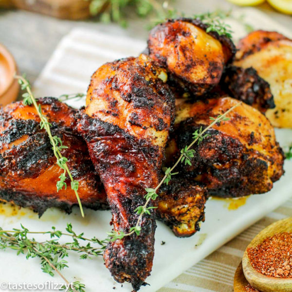 BBQ Chicken Rub Mix Recipe | Tastes of Lizzy T