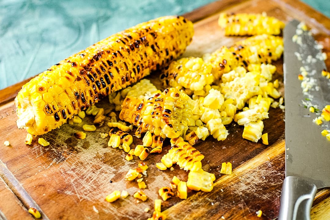 Mexican Street Corn Dip Recipe With Roasted Corn And Tijan Seasoning