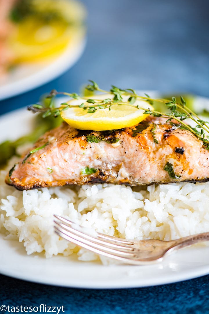 Grilled Lemon Salmon Recipe Easy Marinade for Grilled Salmon