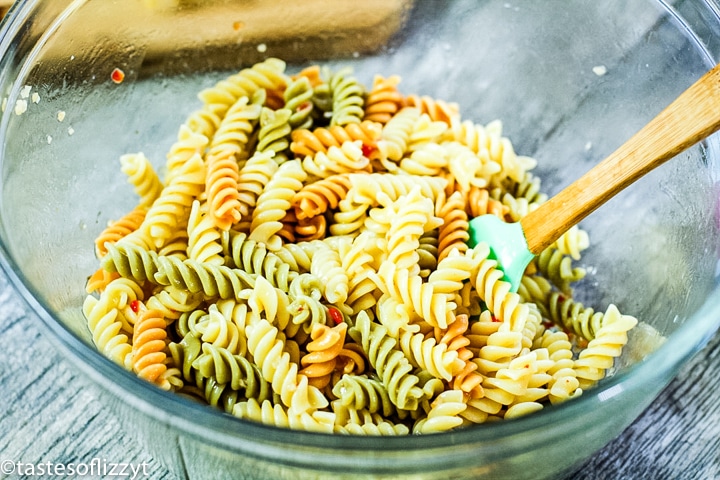 pasta in een kom