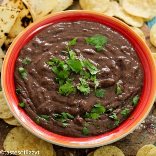 instant pot black refried beans