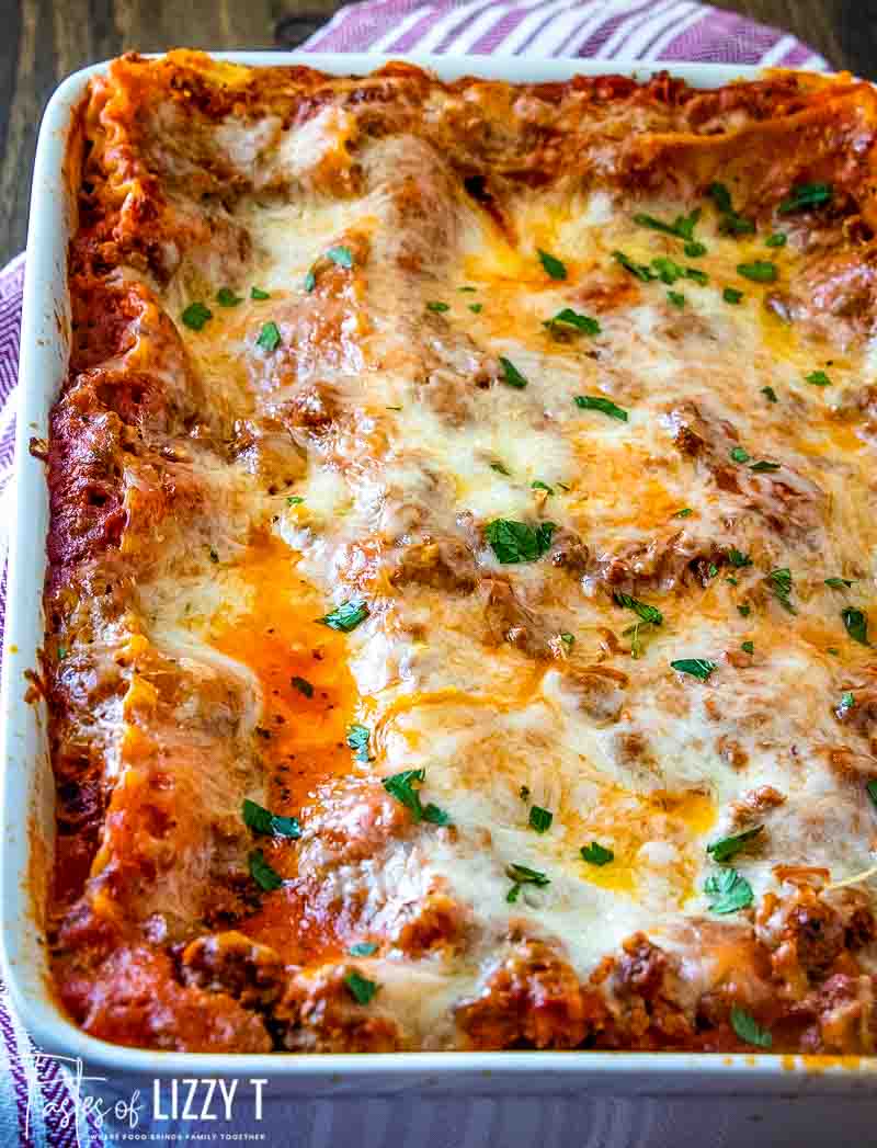 Easy Lasagna Recipe No Need To Boil The Noodles 