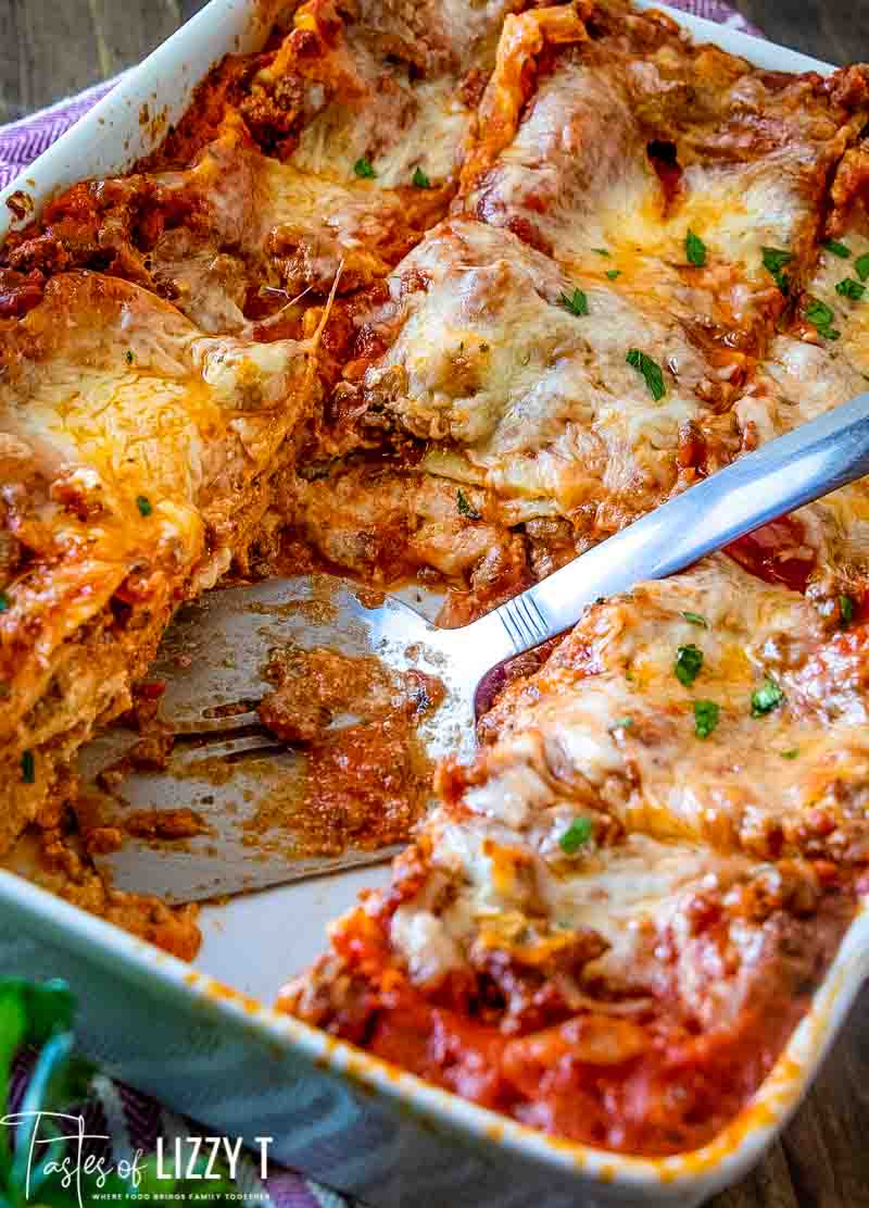 Easy Lasagna Recipe No Need To Boil The Noodles 